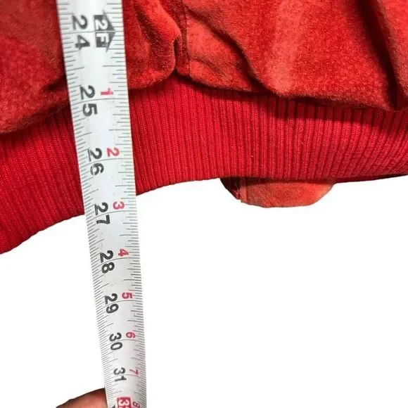 Vintage Roughcut red suede leather jacket men’s size medium - Picture 7 of 8